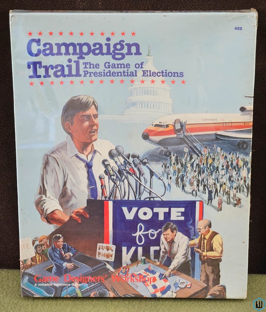 Image for CAMPAIGN TRAIL: Game of Presidential Elections (SEALED Box Set) GDW 452 CAMPAIGN TRAIL: Game of Presidential Elections (SEALED Box Set) GDW 452