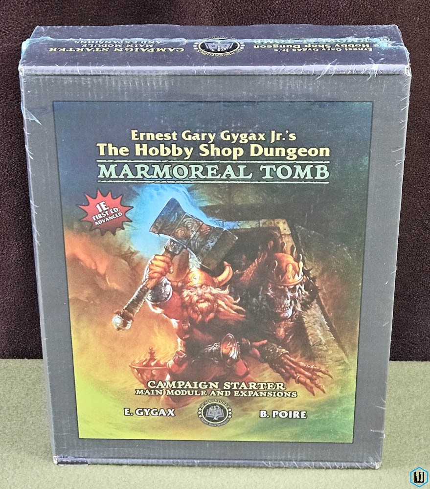 Hobby Shop Dungeon Marmoreal Tomb Campaign Set OSR RPG Gygax Poire Troll Lord Games