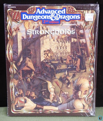 Image for Strongholds - SEALED (Advanced Dungeons & Dragons) Fold-up buildings Box set