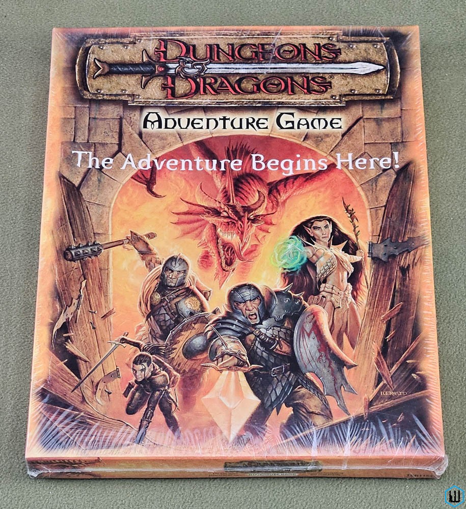 Dungeons Dragons Adventure Game: Adventure Begins Here SEALED (Box Set)