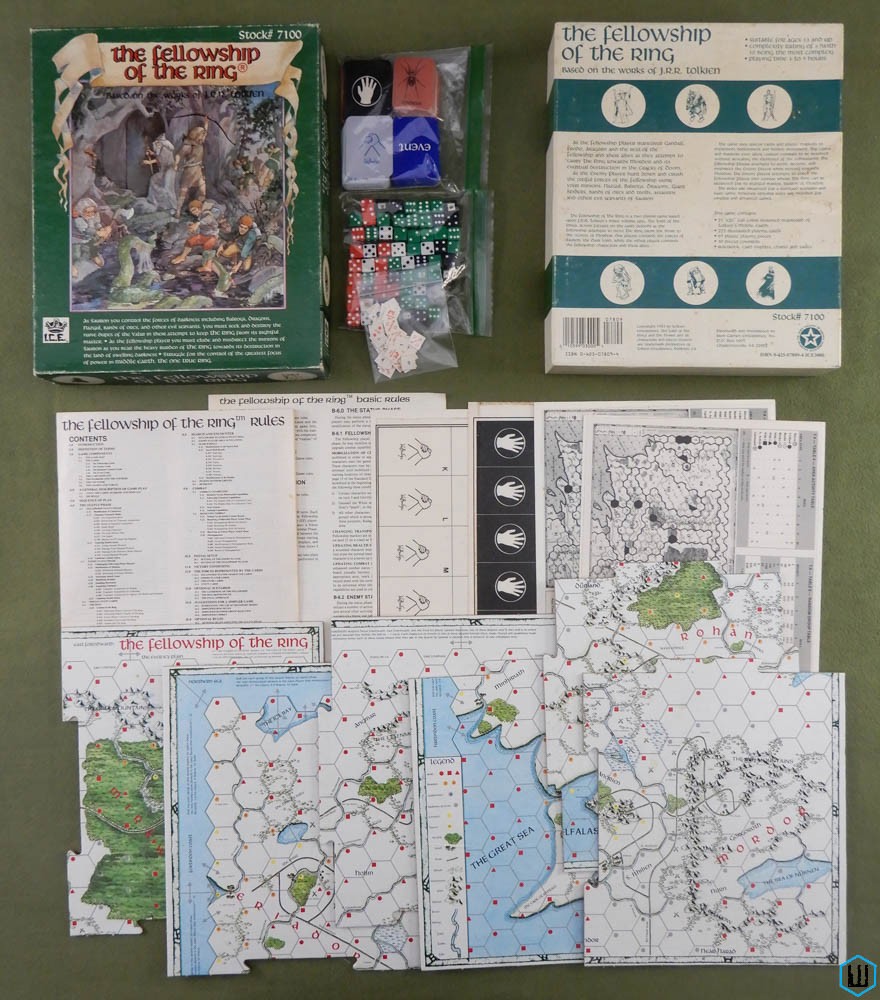 Fellowship of the Ring Game (Middle Earth Lord Rings Box Set)