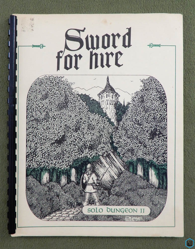 Image for Sword for Hire (Solo Dungeon 11 for Tunnels & Trolls Game) Flying Buffalo