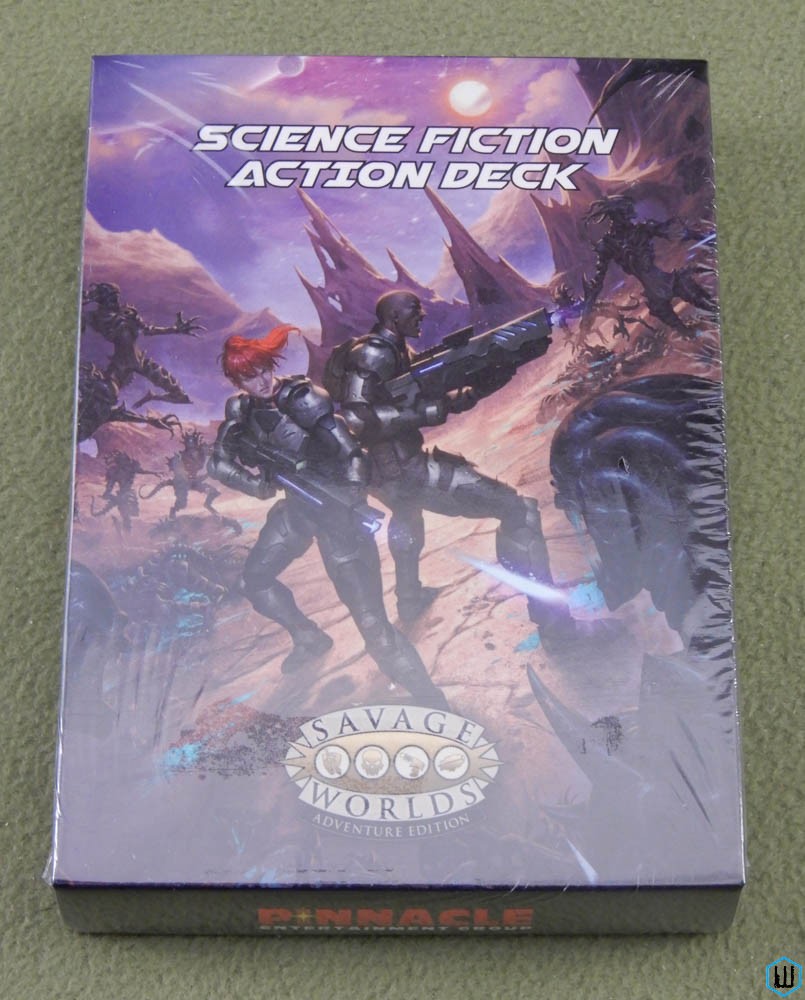 Science Fiction Action Cards (Savage Worlds SWADE) Sealed