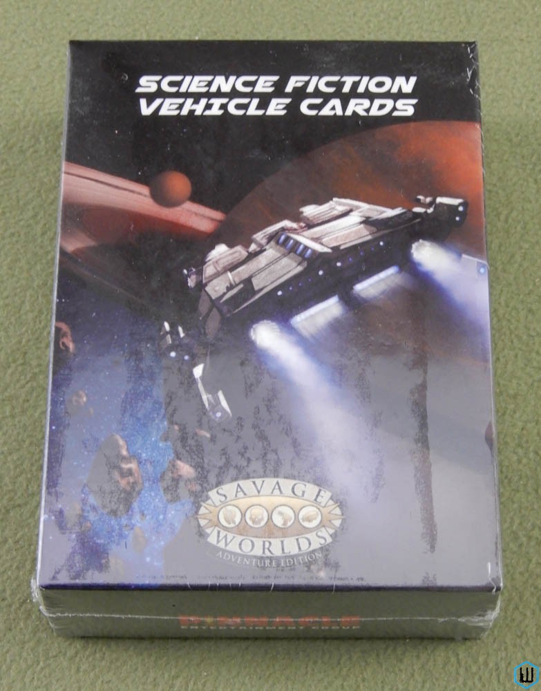 Science Fiction Vehicle Cards (Savage Worlds SWADE) Sealed