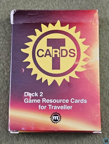 TCards Traveller RPG Cards, Deck 2: Game Resource Cards Far Future Enterprises FFE 50902
