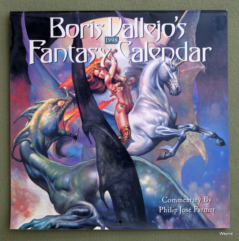 Image for 1998 Boris Vallejo's Fantasy Calendar