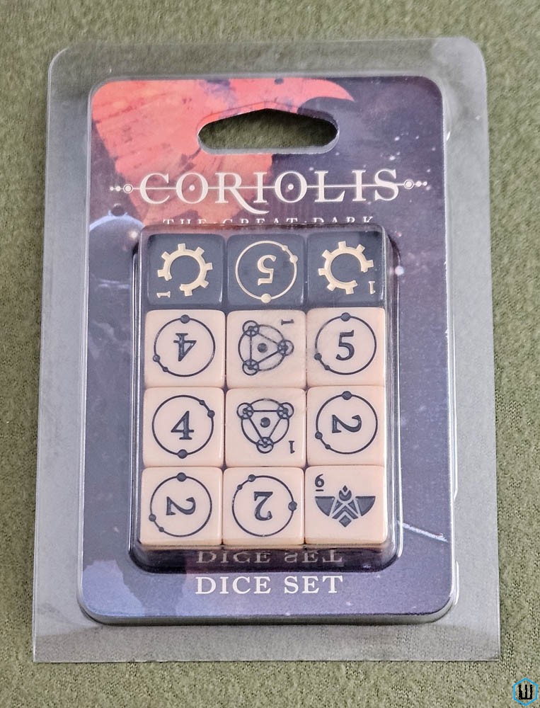 Dice Set (Coriolis The Great Dark RPG) Free League FLFCOR008