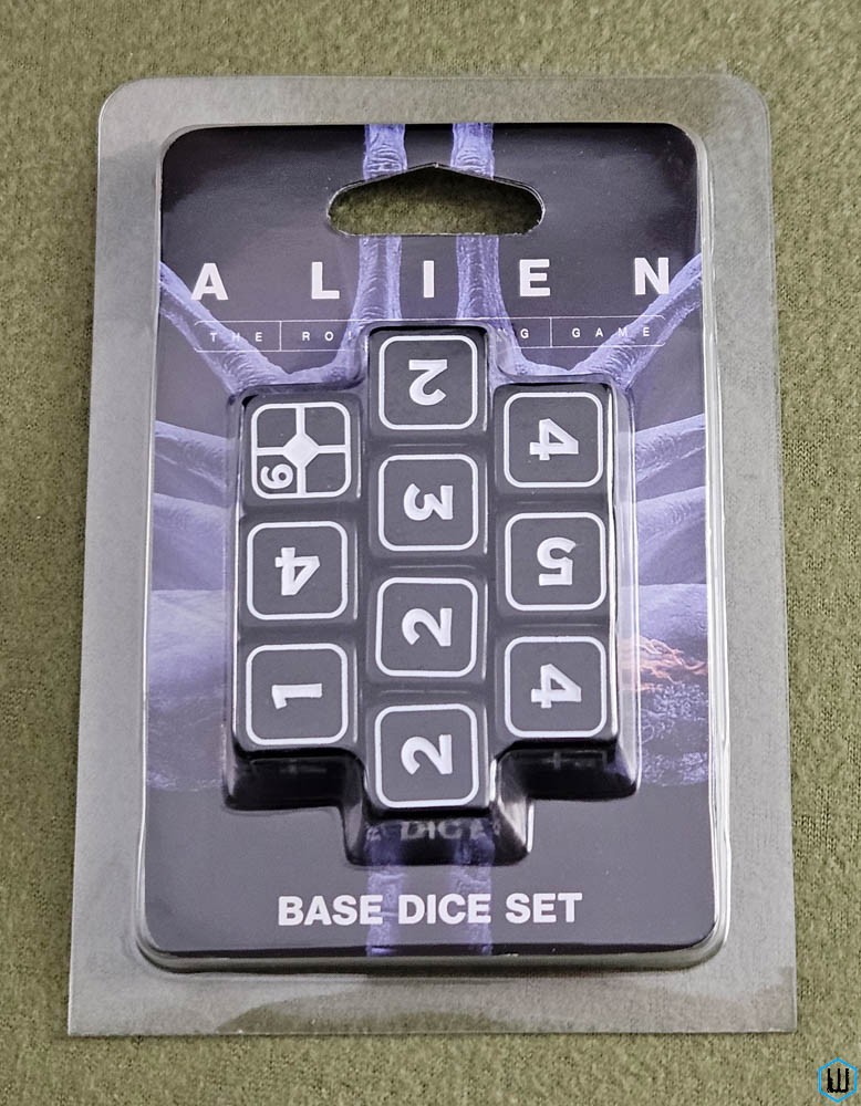 Base Dice Set v2 (ALIEN Roleplaying Game RPG) Free League FLFALE004