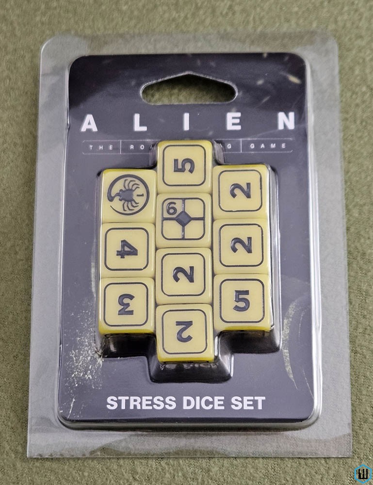 Stress Dice Set (ALIEN Roleplaying Game RPG) Free League FLFALE005