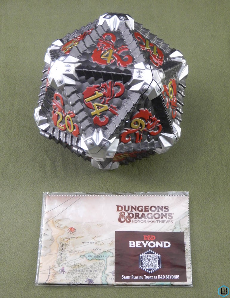 Dungeons & Dragons Honor Among Thieves AMC 20-Sided Dice Popcorn Bucket
