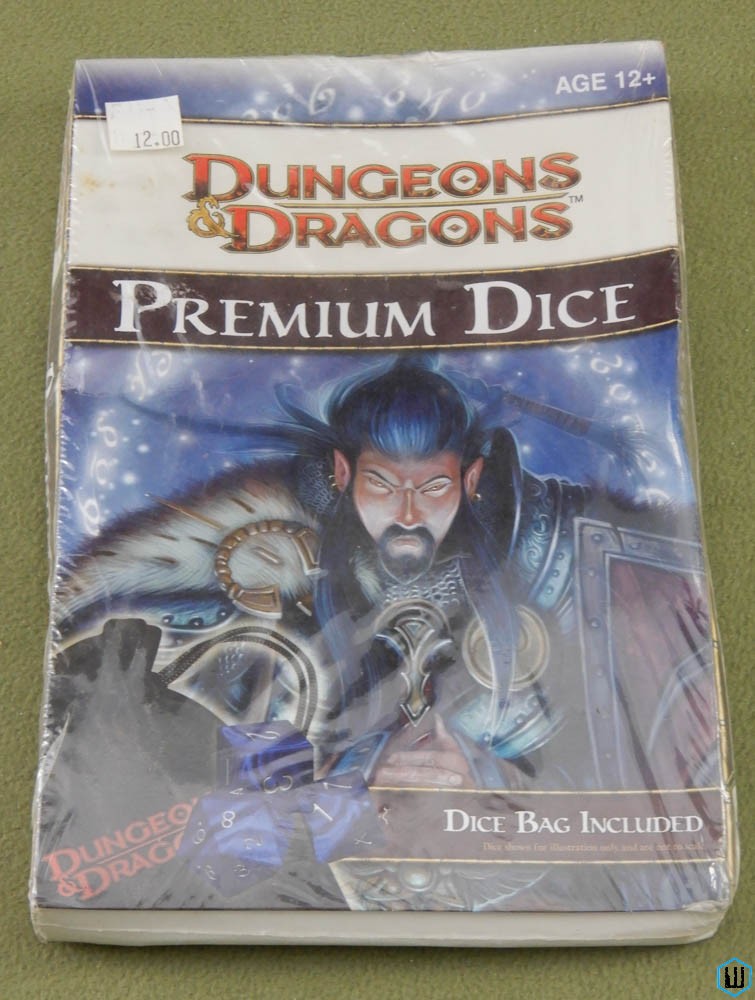 Dungeons & Dragons Premium Dice w Bag (4th Edition 4e) 2008