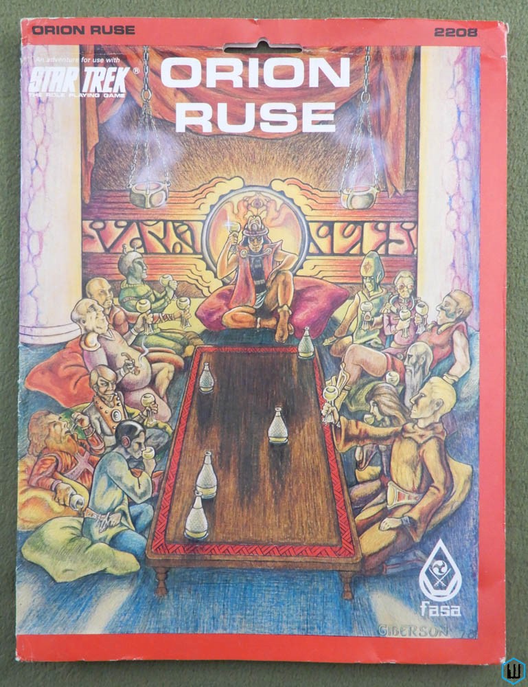 Image for Orion Ruse (Star Trek Role Playing Game) RPG Folder