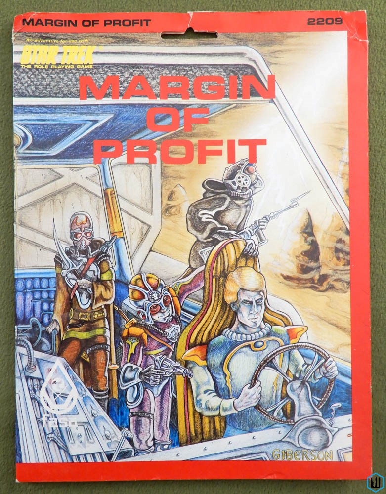 Image for Margin of Profit (Star Trek: The Role Playing Game RPG) Folder