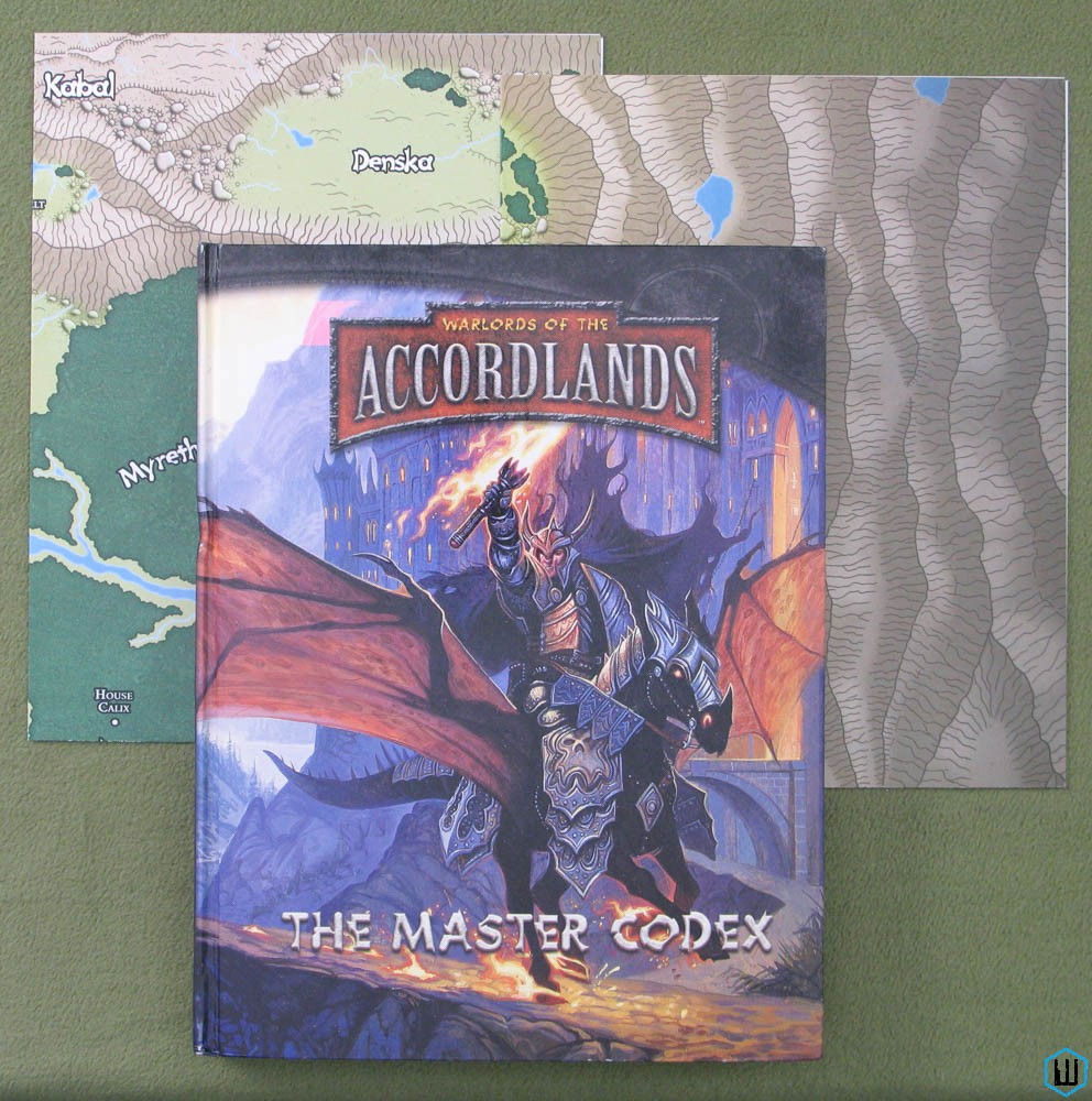 Image for Master Codex (Warlords of the Accordlands D20 RPG) Hardcover NICE