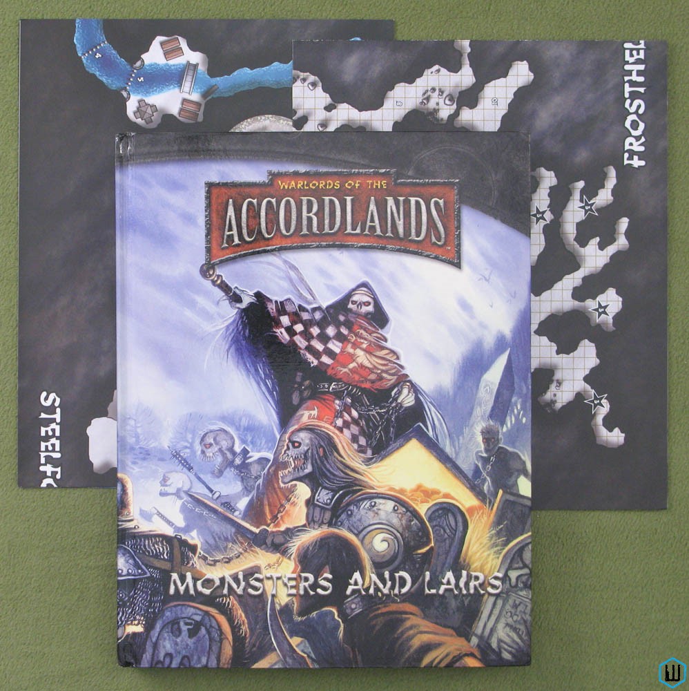 Image for Monsters & Lairs (Warlords of the Accordlands D20 RPG) Hardcover NICE