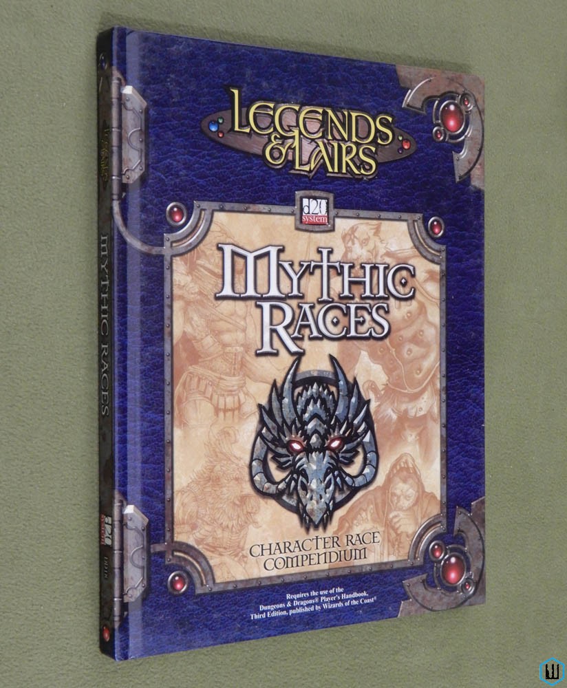 Mythic Races: Character Race Compendium (Legends & Lairs D20)