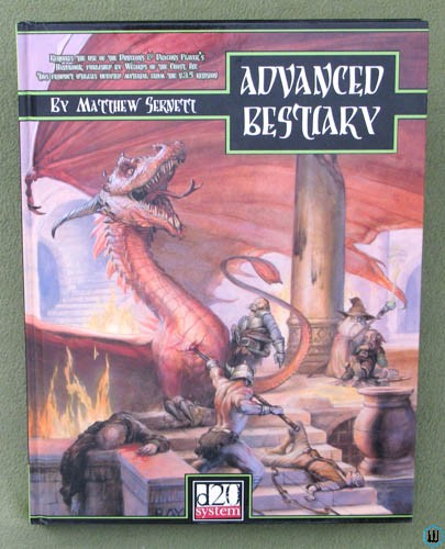 Image for Advanced Bestiary (Dungeons & Dragons d20 3.5) Hardcover
