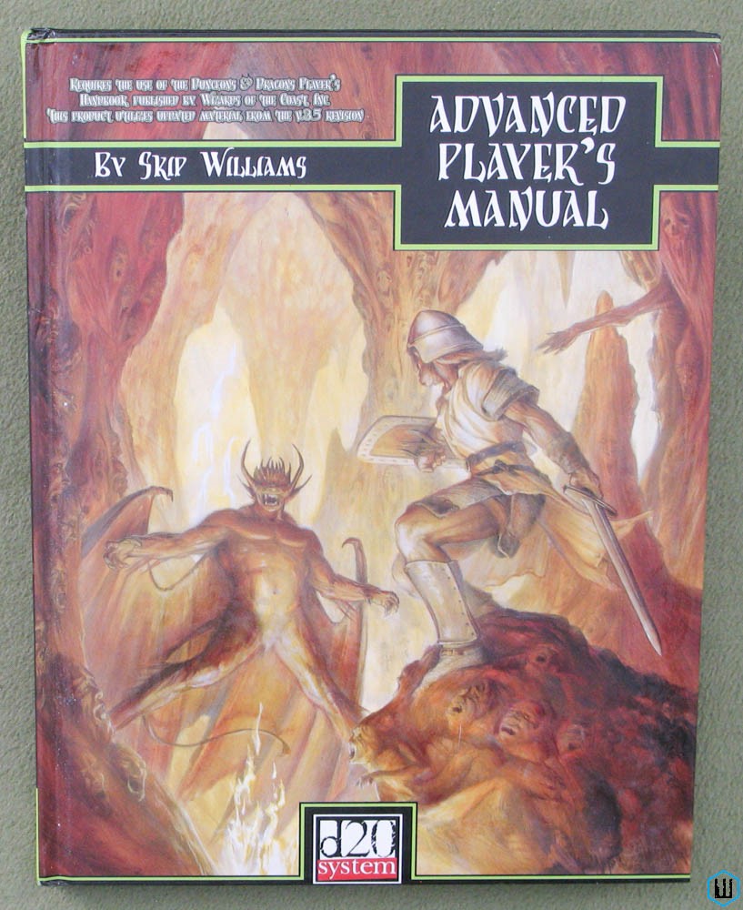 Image for Advanced Player's Manual (Dungeons Dragons 3rd Edition D20 System)