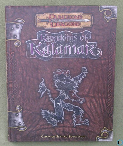 Image for Kingdoms of Kalamar: Campaign Setting Sourcebook (Dungeons Dragons D20)
