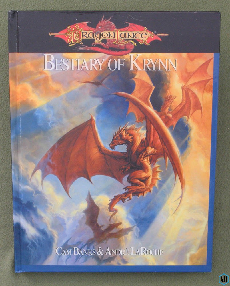Image for Bestiary of Krynn (Dragonlance Dungeons Dragons D20 System) Hardcover