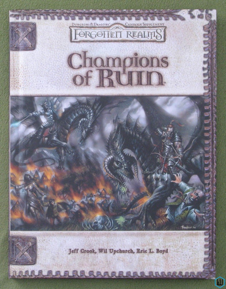 Image for Champions of Ruin (Dungeon Dragons D20 System Forgotten Realms) NICE