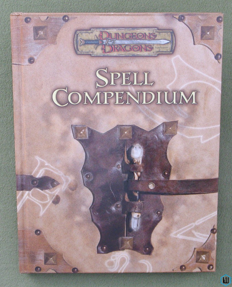 Image for Spell Compendium (Dungeons Dragons D20 3.5) Original Hardcover NICE