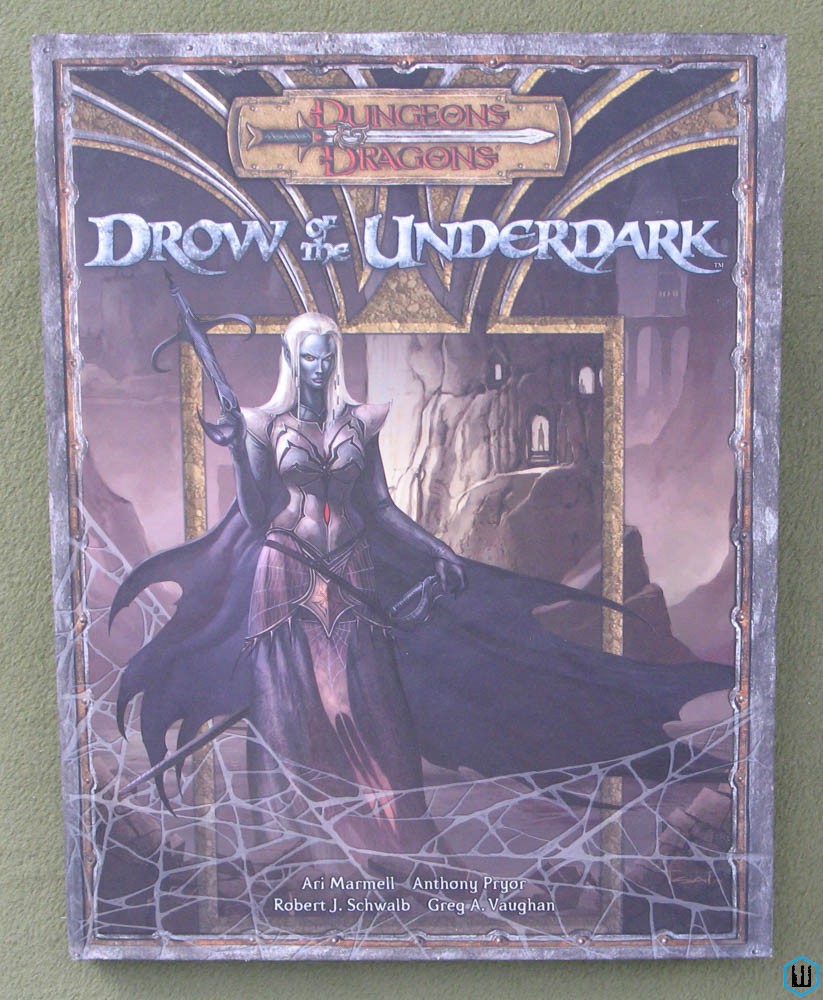 Image for Drow of the Underdark (Dungeons Dragons d20 3.5) NICE Original Hardcover