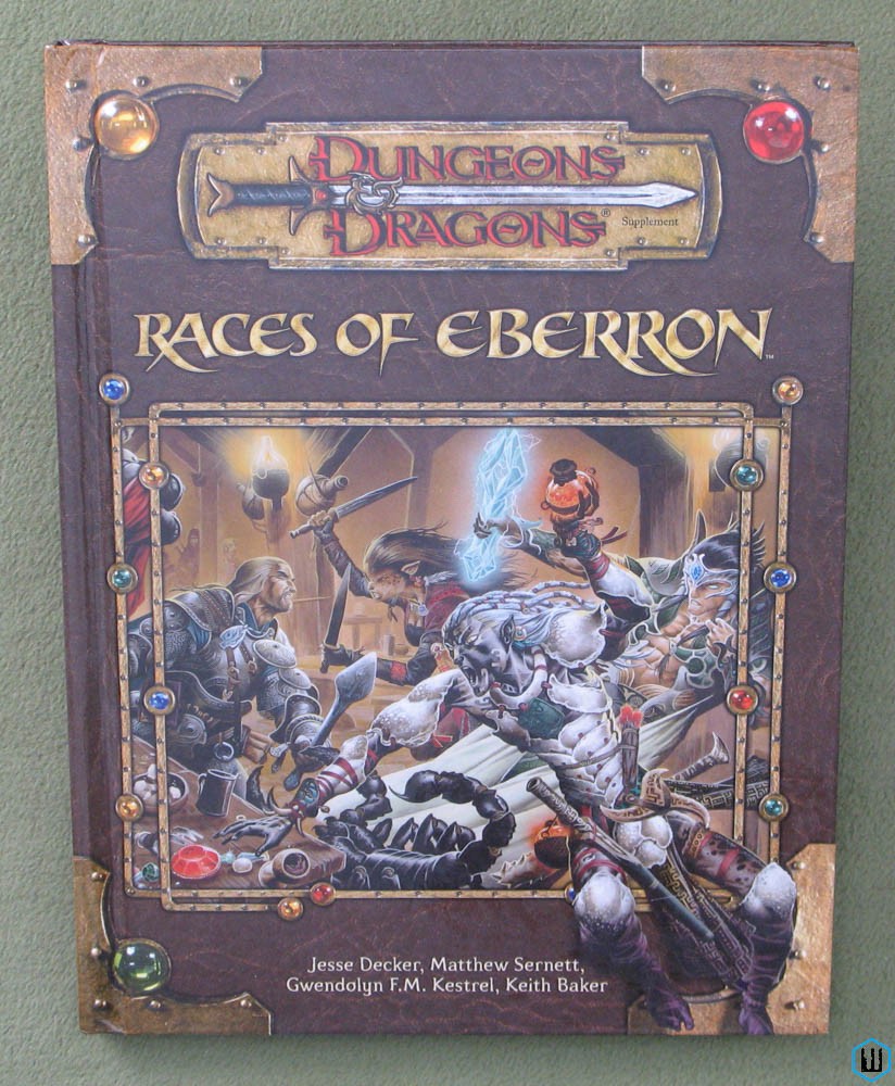 Image for Races of Eberron (Dungeons Dragons: D20 system 3.5) NICE