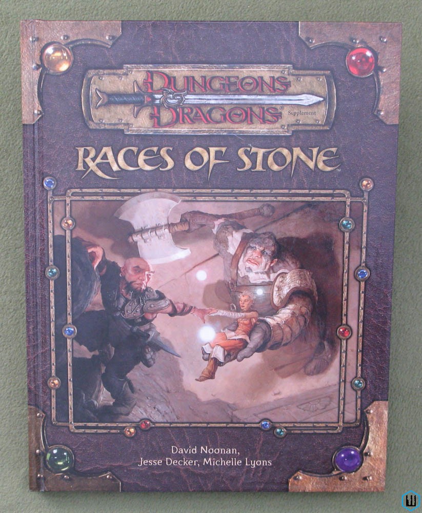Image for Races of Stone (Dungeons Dragons D20 System 3.5 Edition) NICE