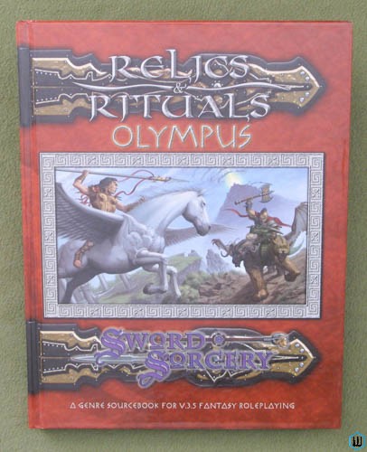 Image for Relics & Rituals Olympus (Dungeons & Dragons Sword & Sorcery D20 System)