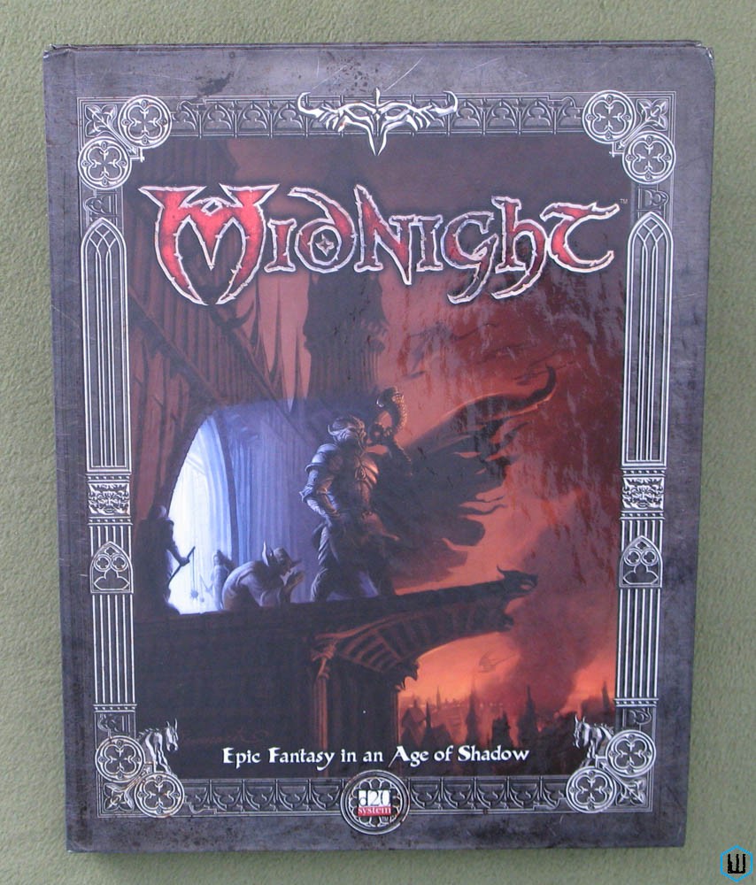 Image for Midnight: Epic Fantasy in an Age of Shadow (First 1st Edition D20 RPG)