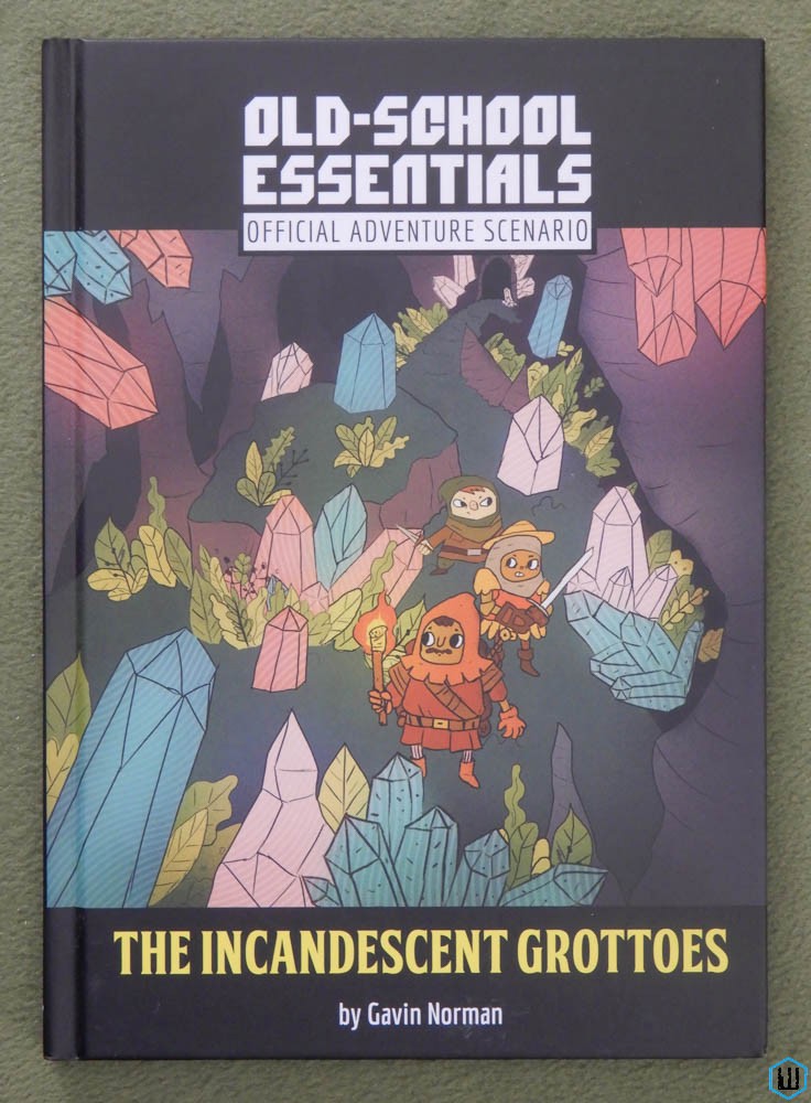 Incandescent Grottoes (Old School Essentials) OSE OSR RPG