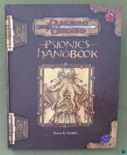 Psionics Handbook (Dungeons & Dragons 3rd Edition D20 System)