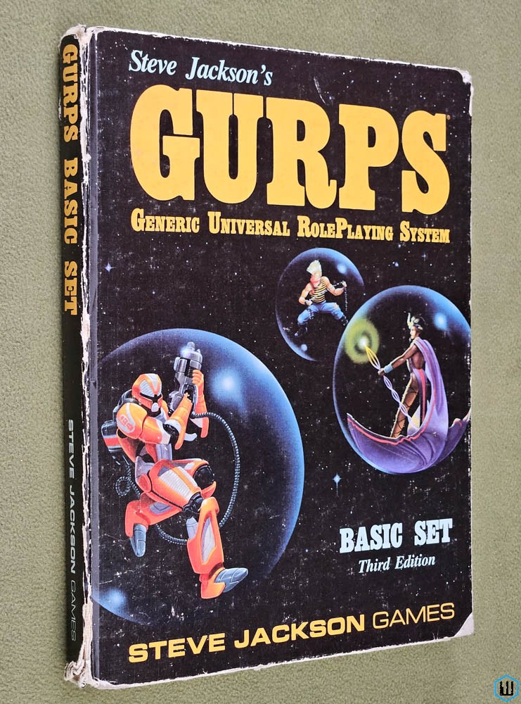 GURPS Basic Set (Third 3rd Edition) HARDCOVER - PLAY COPY
