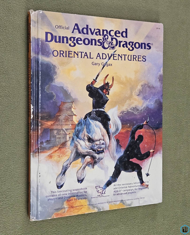 Image for Oriental Adventures (Advanced Dungeons Dragons) - PLAY COPY