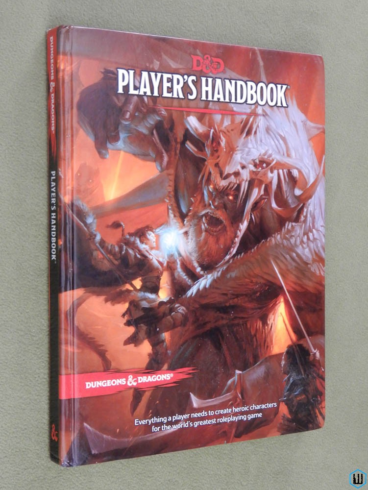 Player's Handbook (Dungeons Dragons 5th 2014 Ed 5e) 10th Printing 2018