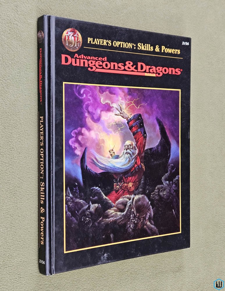 Player's Option: Skills & Powers (Advanced Dungeons Dragons) Hardcover