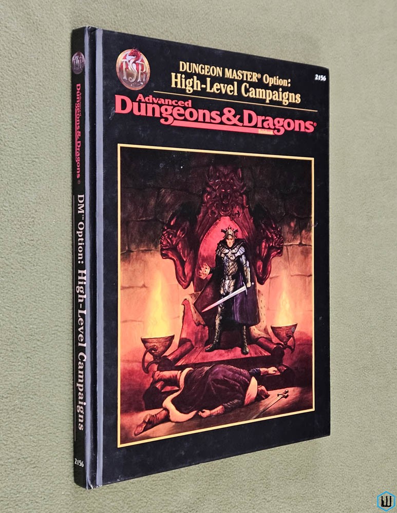 Dungeon Master Option High Level Campaigns (Advanced Dungeons Dragons) Hardcover