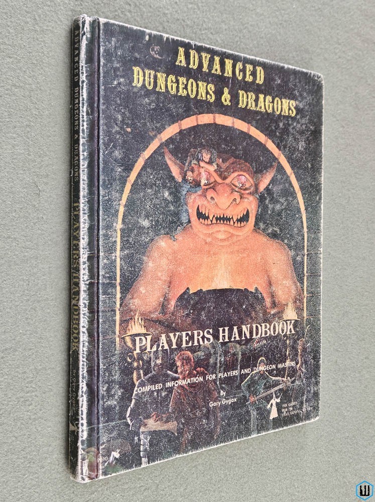 Players Handbook (Advanced Dungeons Dragons) 1st Edition WORN 1ST PRINTING TSR 2010