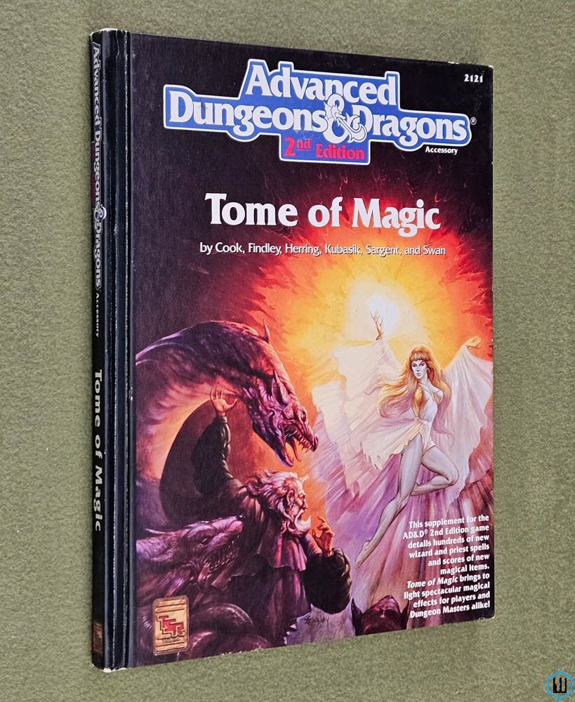 Tome of Magic (Advanced Dungeons Dragons 2nd Edition) Hardcover TSR 2121
