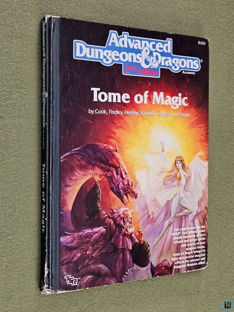 Tome of Magic (Advanced Dungeons Dragons 2nd Edition) Hardcover TSR 2121
