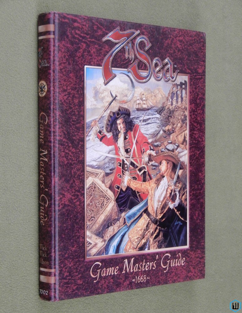 7TH SEA Game Masters' Guide - 1668 (Hardcover)