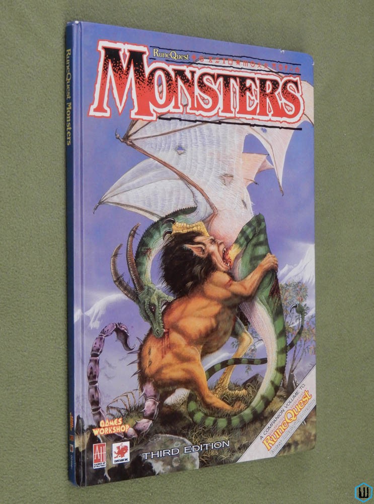 Image for RuneQuest Monsters (Runequest RPG 3rd Edition) RuneQuest Monsters (Runequest RPG 3rd Edition)
