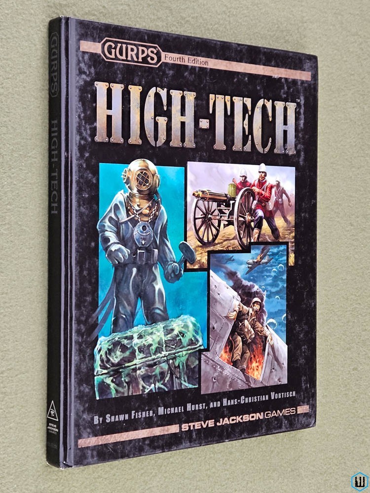 GURPS High-Tech (GURPS 4th edition) RPG Hardcover Steve Jackson Games SJG 01-1003