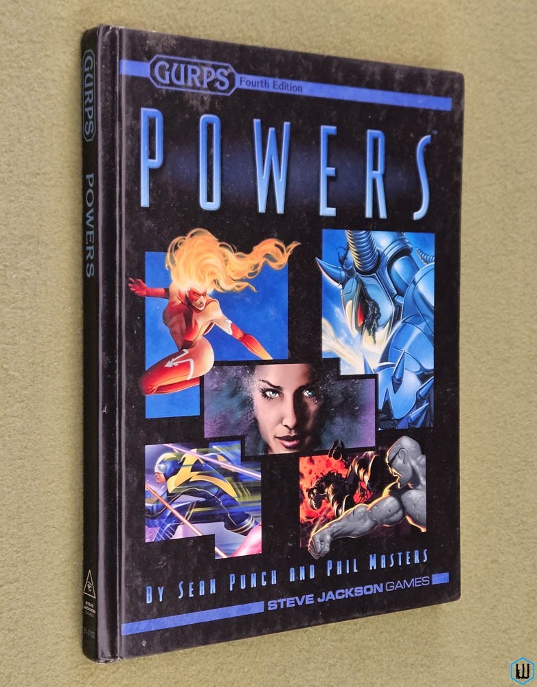 Image for GURPS Powers (GURPS RPG 4th Edition) Hardcover Steve Jackson Games SJG 01-0102 GURPS Powers (GURPS RPG 4th Edition) Hardcover Steve Jackson Games SJG 01-0102