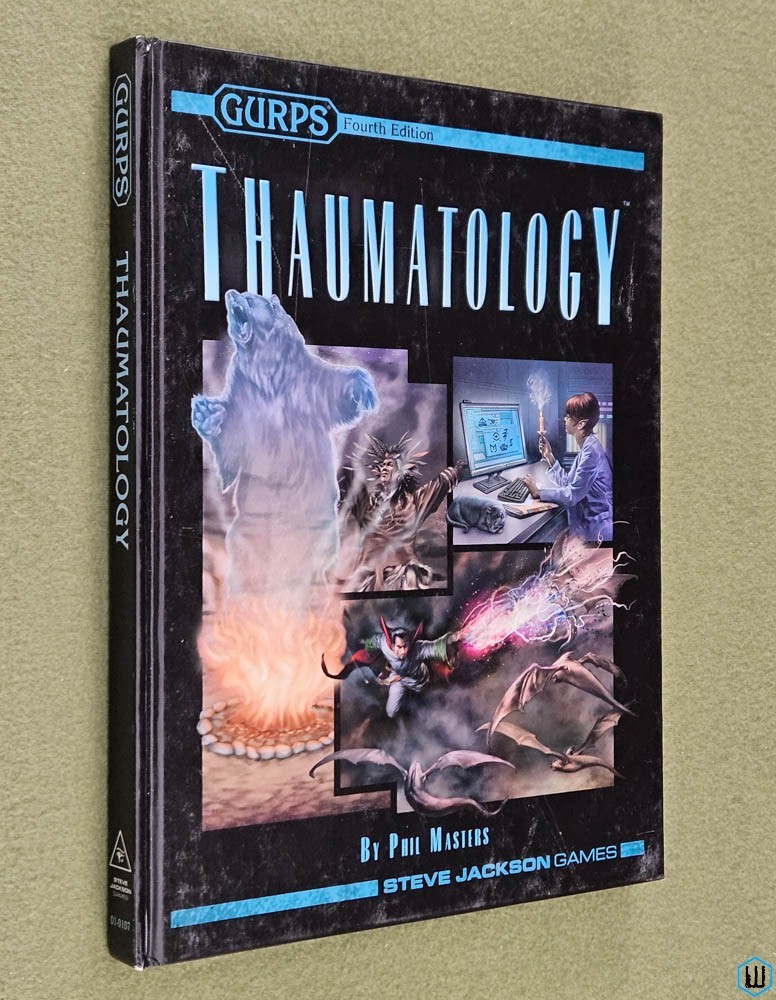 GURPS Thaumatology (GURPS RPG 4th Edition) Hardcover Steve Jackson Games SJG 01-0107