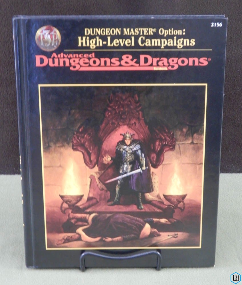 Dungeon Master Option High Level Campaigns (Advanced Dungeons Dragons) Hardcover