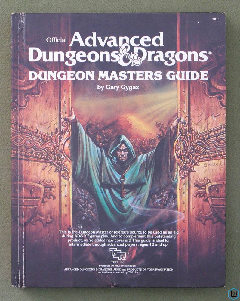 Dungeon Masters Guide (Advanced Dungeons & Dragons) Gary Gygax Easley cover