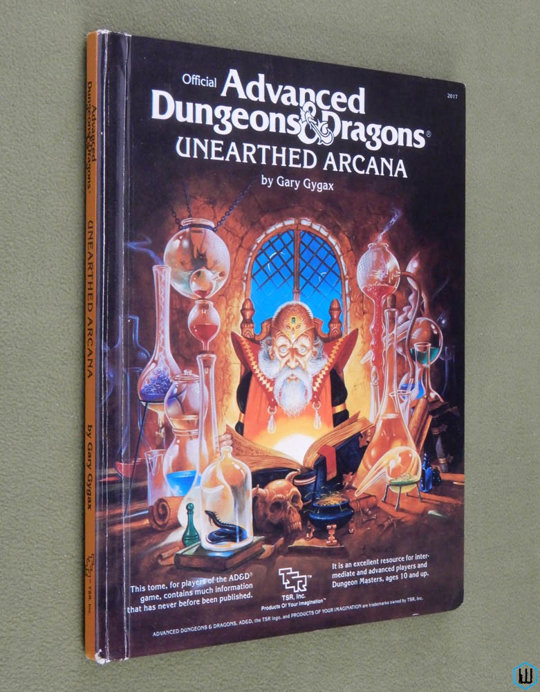 Unearthed Arcana (Advanced Dungeons Dragons) Original 1985