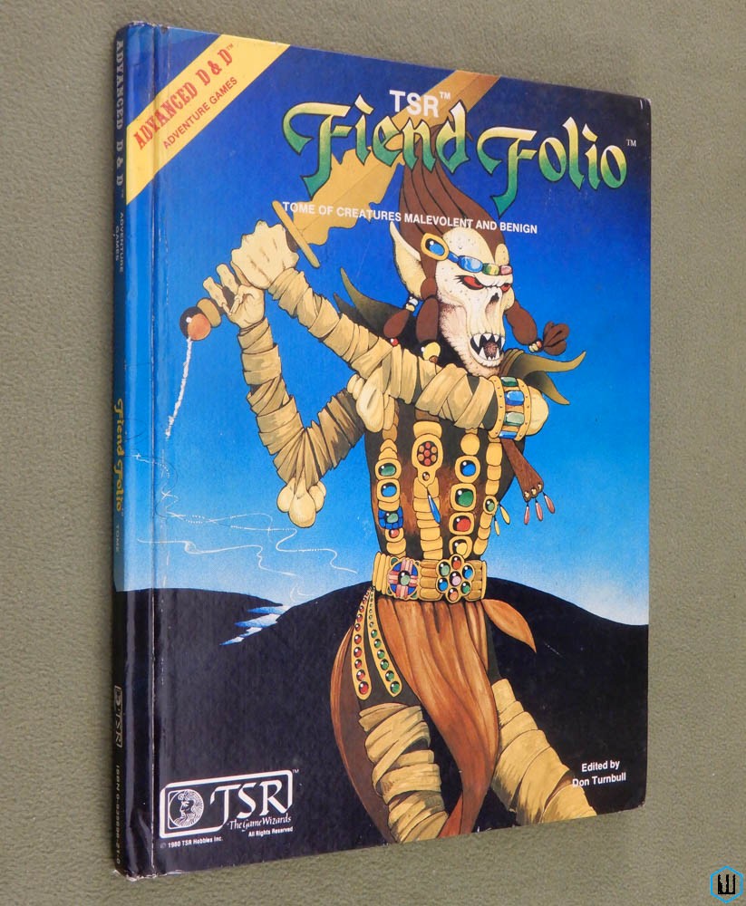 Fiend Folio - 1st print (Advanced Dungeons and Dragons) Hardcover